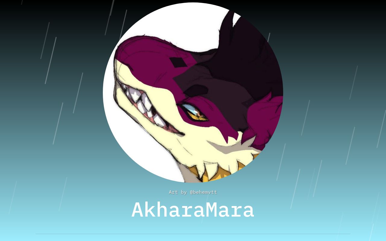 Carrd profile picture for @mara